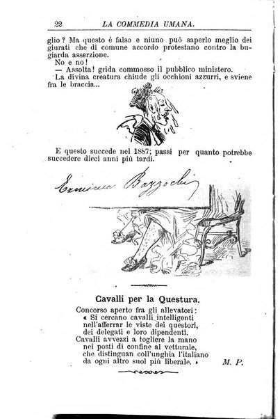 La commedia umana giornale-opuscolo settimanale