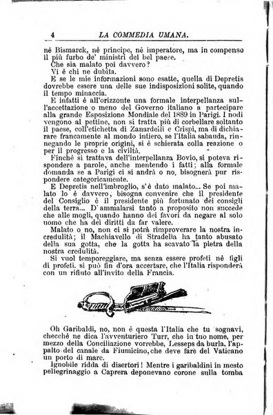 La commedia umana giornale-opuscolo settimanale