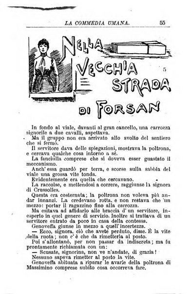 La commedia umana giornale-opuscolo settimanale