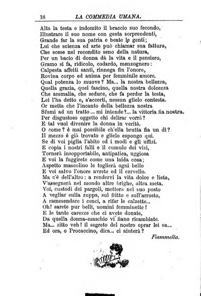 La commedia umana giornale-opuscolo settimanale