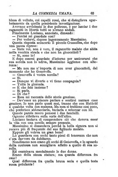 La commedia umana giornale-opuscolo settimanale