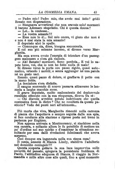 La commedia umana giornale-opuscolo settimanale