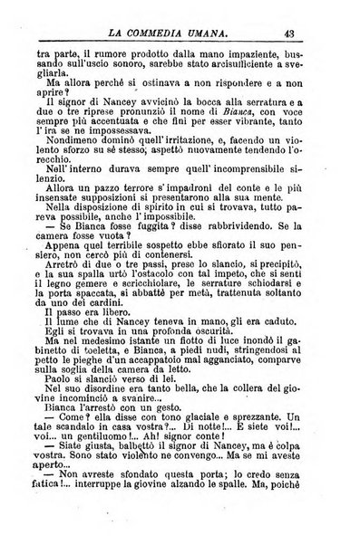 La commedia umana giornale-opuscolo settimanale