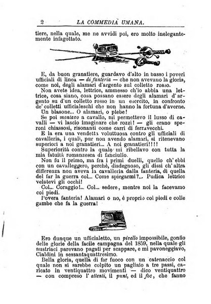 La commedia umana giornale-opuscolo settimanale