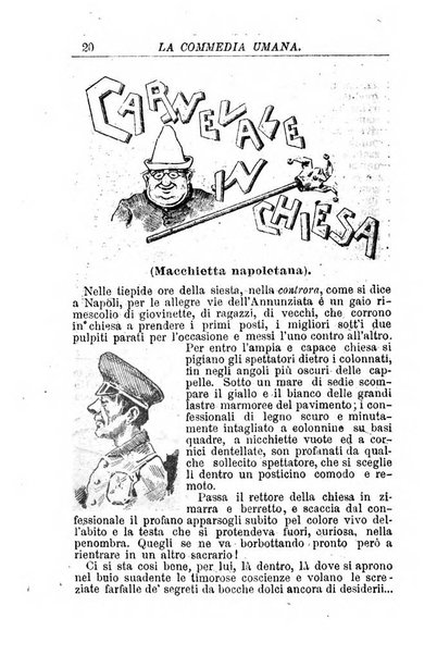 La commedia umana giornale-opuscolo settimanale