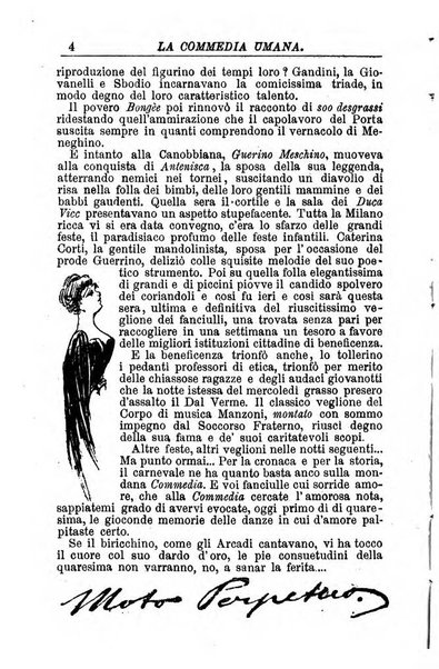 La commedia umana giornale-opuscolo settimanale