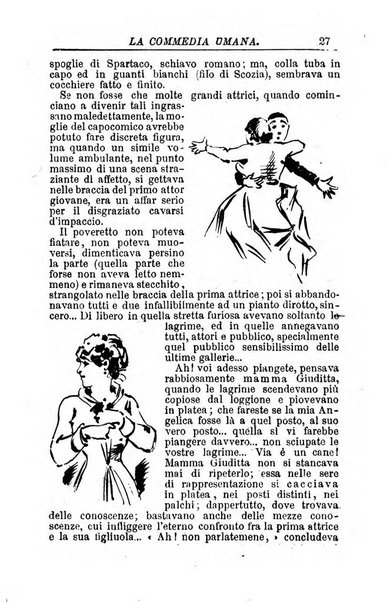 La commedia umana giornale-opuscolo settimanale