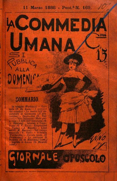 La commedia umana giornale-opuscolo settimanale