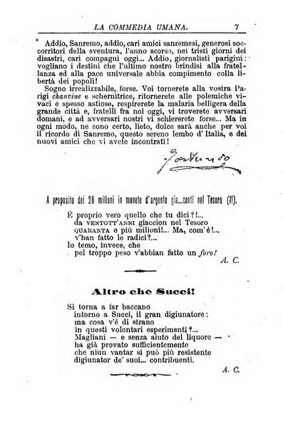 La commedia umana giornale-opuscolo settimanale