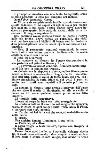 La commedia umana giornale-opuscolo settimanale