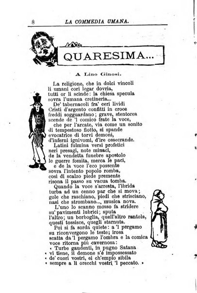 La commedia umana giornale-opuscolo settimanale