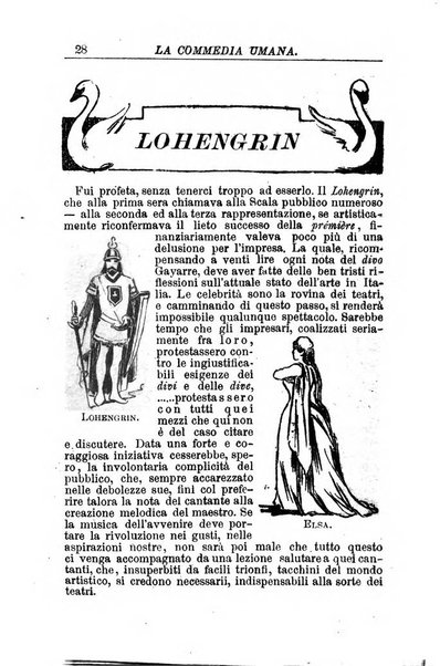 La commedia umana giornale-opuscolo settimanale