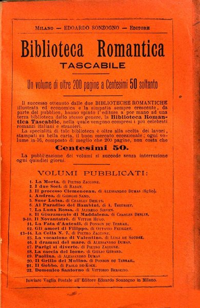 La commedia umana giornale-opuscolo settimanale