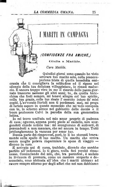 La commedia umana giornale-opuscolo settimanale