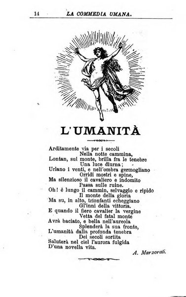 La commedia umana giornale-opuscolo settimanale