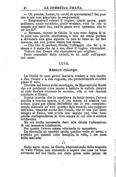 La commedia umana giornale-opuscolo settimanale