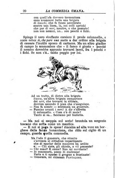 La commedia umana giornale-opuscolo settimanale