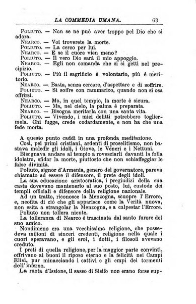 La commedia umana giornale-opuscolo settimanale