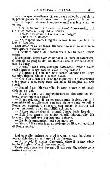 La commedia umana giornale-opuscolo settimanale