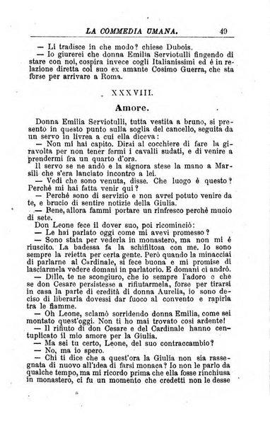 La commedia umana giornale-opuscolo settimanale