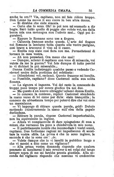 La commedia umana giornale-opuscolo settimanale