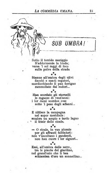 La commedia umana giornale-opuscolo settimanale