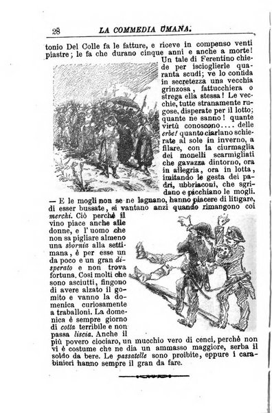 La commedia umana giornale-opuscolo settimanale