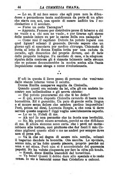 La commedia umana giornale-opuscolo settimanale