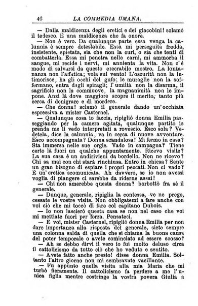 La commedia umana giornale-opuscolo settimanale