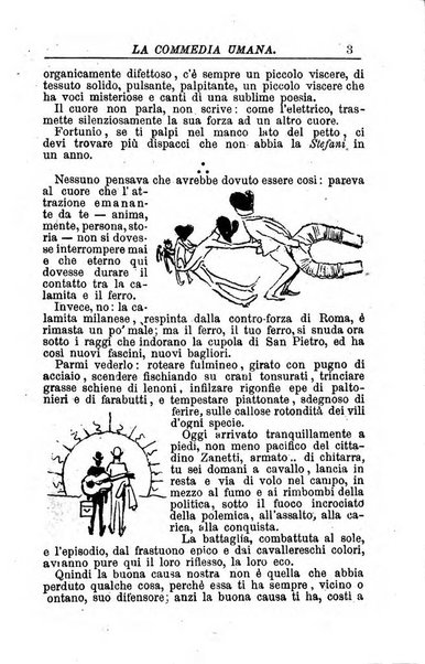 La commedia umana giornale-opuscolo settimanale