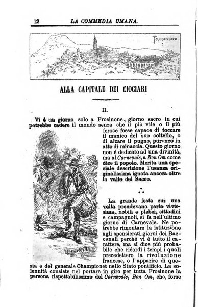 La commedia umana giornale-opuscolo settimanale