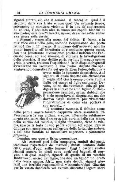 La commedia umana giornale-opuscolo settimanale