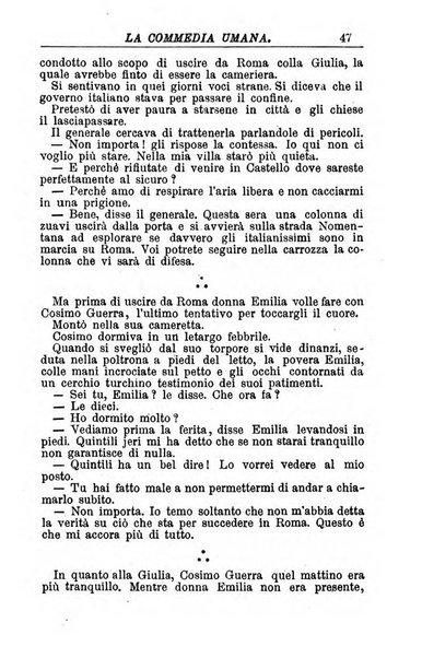 La commedia umana giornale-opuscolo settimanale