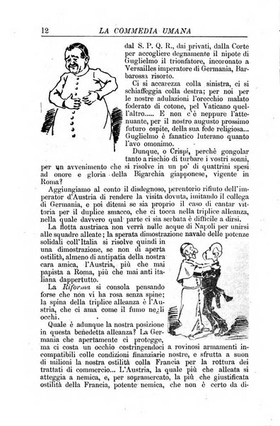 La commedia umana giornale-opuscolo settimanale