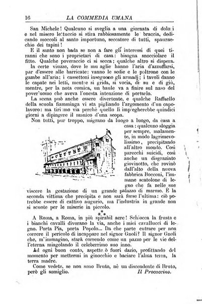 La commedia umana giornale-opuscolo settimanale