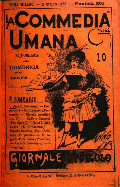 La commedia umana giornale-opuscolo settimanale