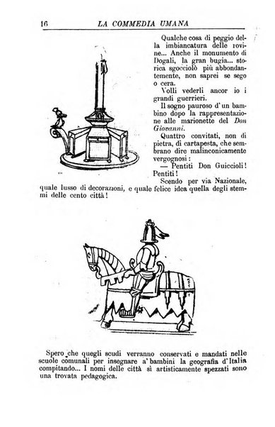 La commedia umana giornale-opuscolo settimanale