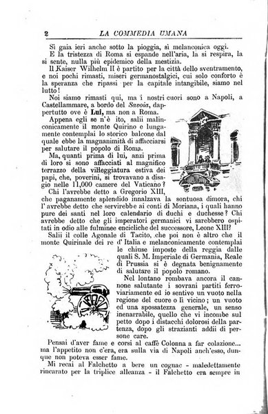 La commedia umana giornale-opuscolo settimanale