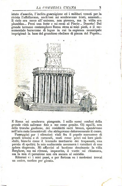 La commedia umana giornale-opuscolo settimanale