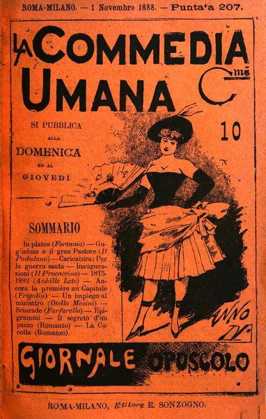 La commedia umana giornale-opuscolo settimanale