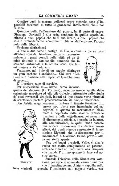 La commedia umana giornale-opuscolo settimanale