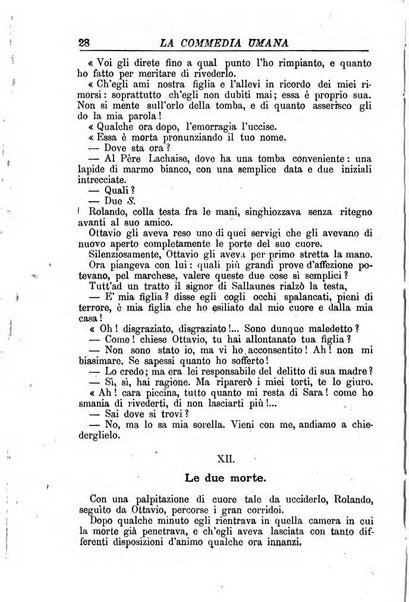 La commedia umana giornale-opuscolo settimanale