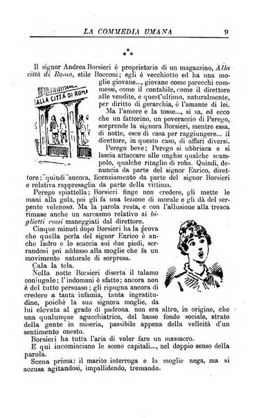 La commedia umana giornale-opuscolo settimanale