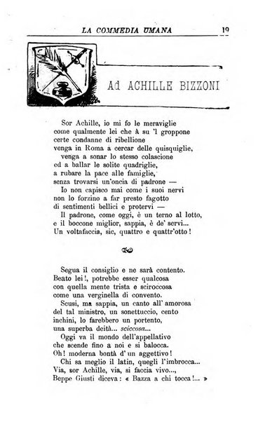 La commedia umana giornale-opuscolo settimanale