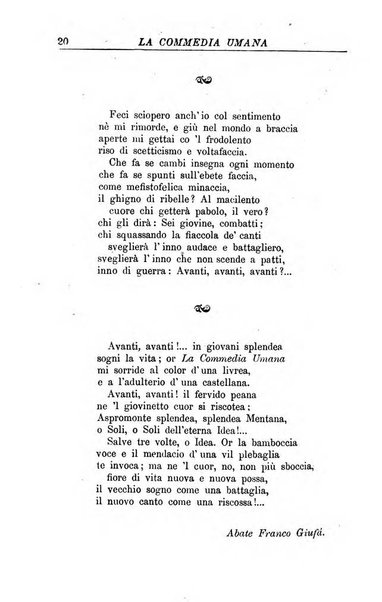 La commedia umana giornale-opuscolo settimanale