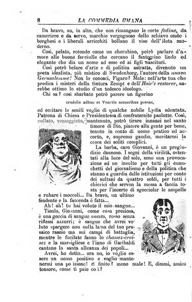 La commedia umana giornale-opuscolo settimanale