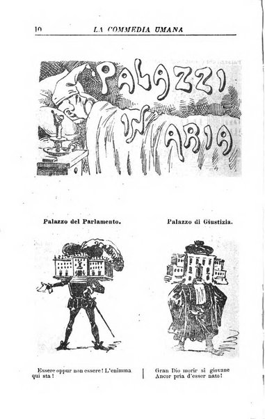 La commedia umana giornale-opuscolo settimanale