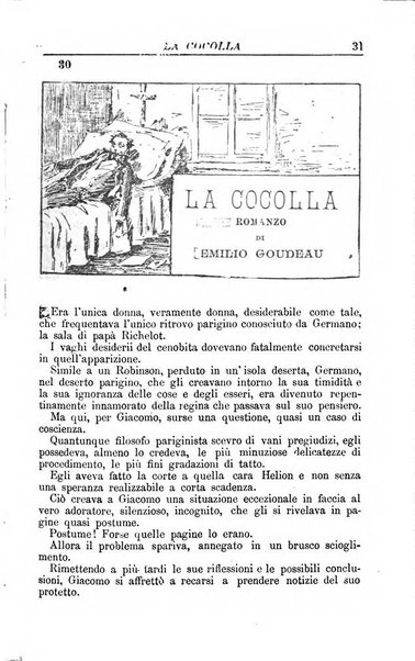 La commedia umana giornale-opuscolo settimanale