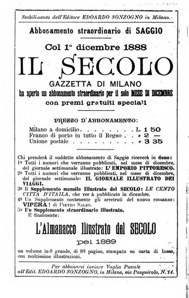 La commedia umana giornale-opuscolo settimanale