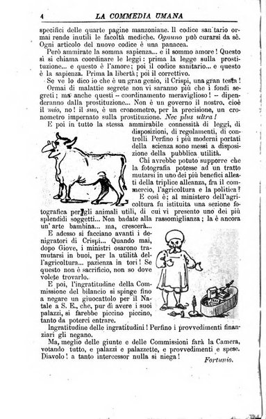 La commedia umana giornale-opuscolo settimanale